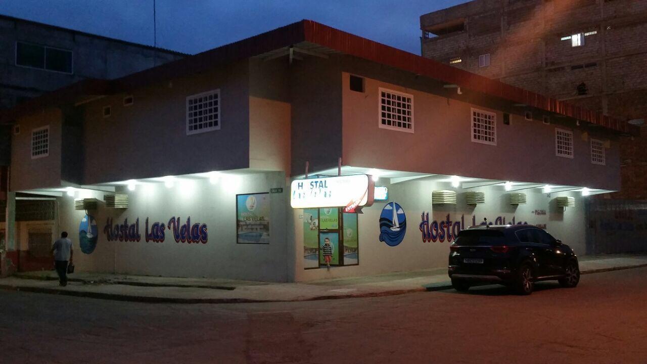 Hostal Las Velas Hotel Manta Exterior photo