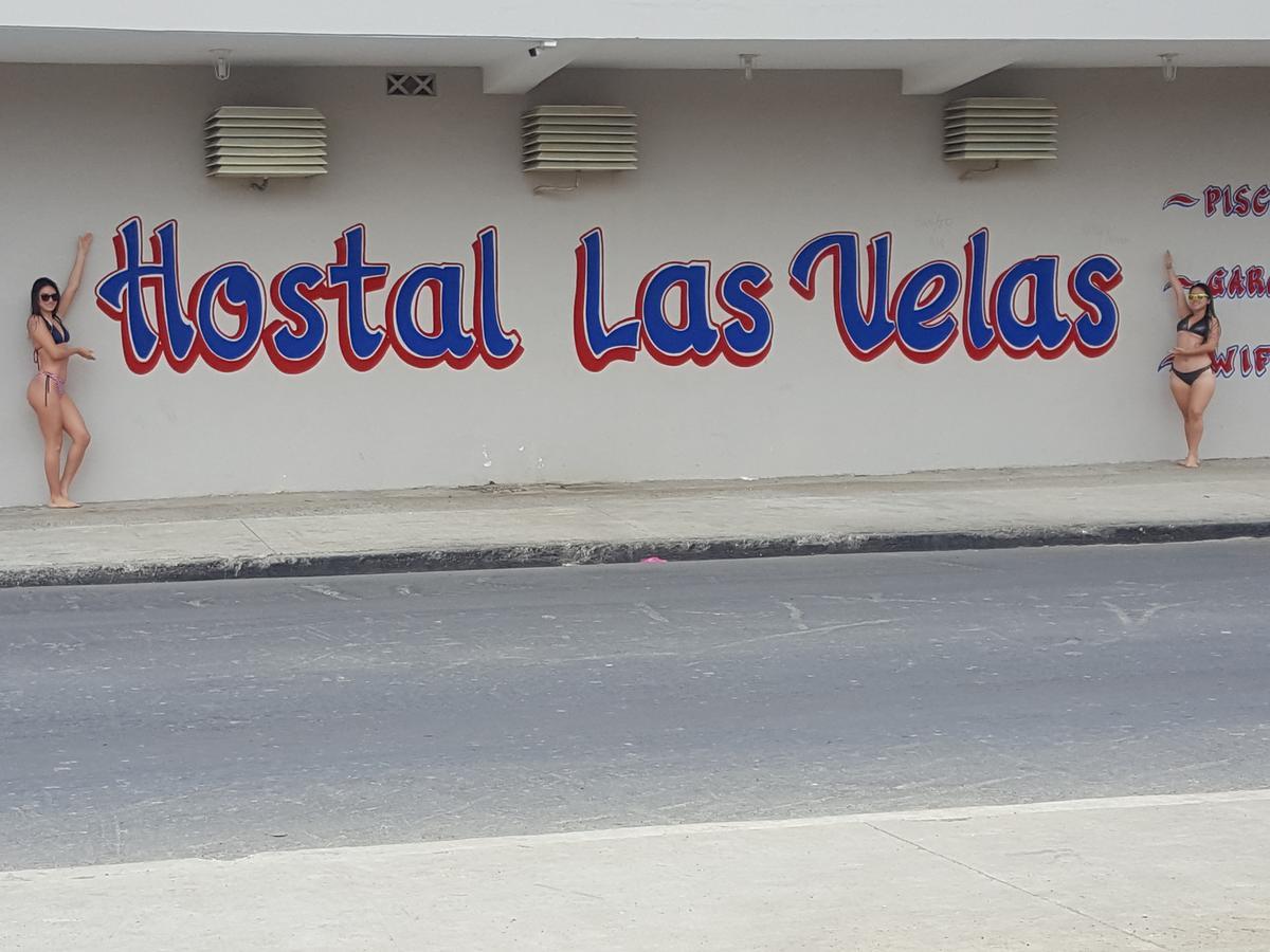 Hostal Las Velas Hotel Manta Exterior photo